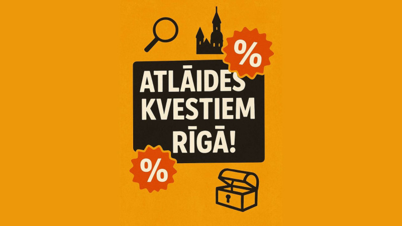 Акция Promo kods kvestiem no uzņēmuma Escaperoom.lv